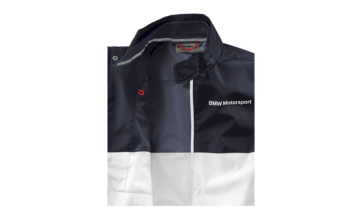 Genuine Motorsport Collection Ladies Womens Jacket Polyester White Blue view 3