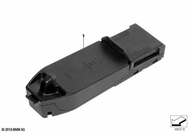 Genuine Wireless Mobile Phone Charging Tray Qi Technology 84 10 2 449 887 view 3