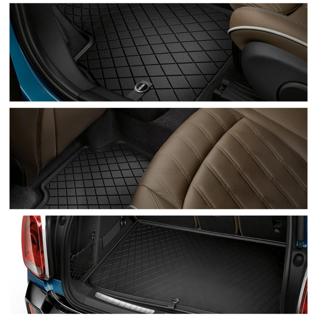 Genuine Mat Protection Pack Front Rear Floor Mats Set Boot Mat F54MAT