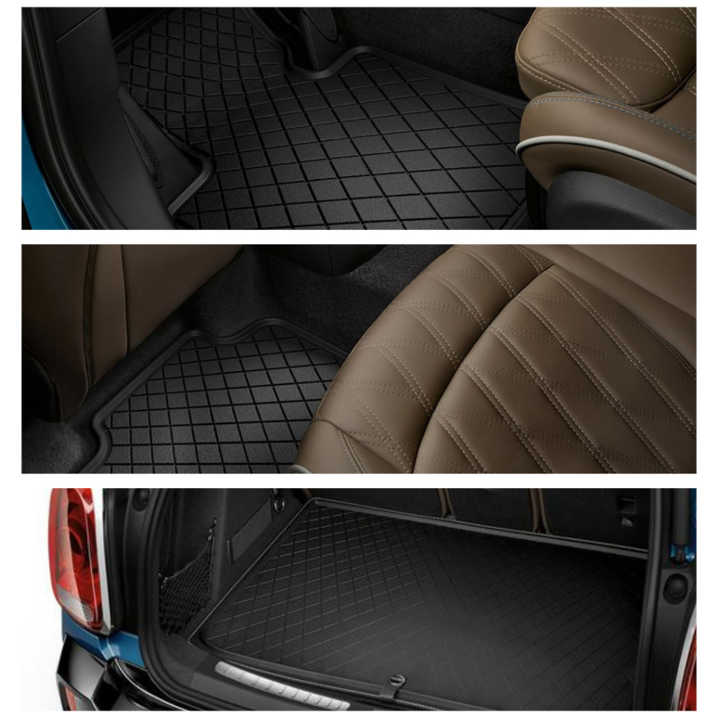Genuine Mat Protection Pack Front Rear Floor Mats Set Boot Mat F60MAT2