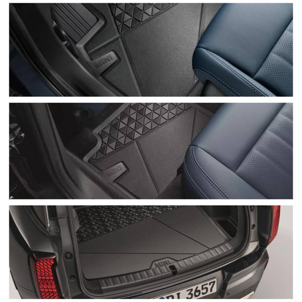 Genuine Mat Protection Pack Front Rear Floor Mats Set Boot Mat U25MAT