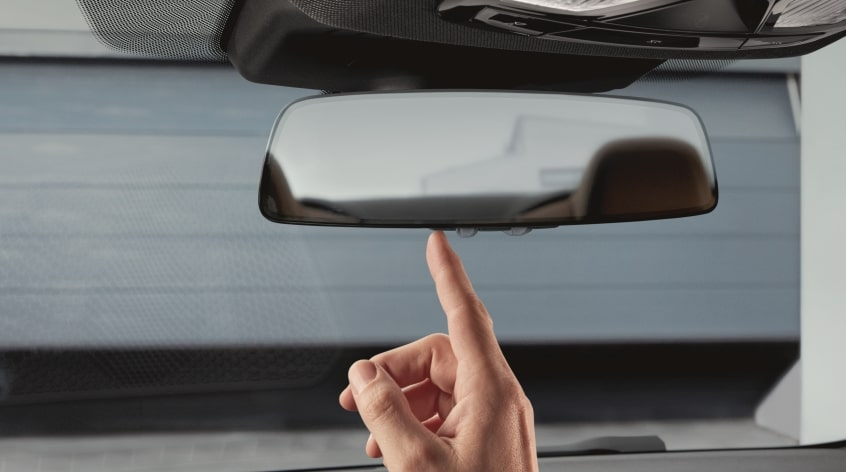 Genuine Interior Mirror With Garage Door Opener 6 Pin Fits F40 51162472237