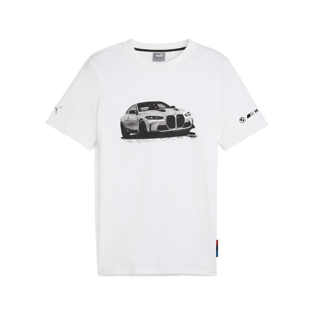 Genuine M Motorsport ESS Graphic Unisex Mens Womens T Shirt White Regular