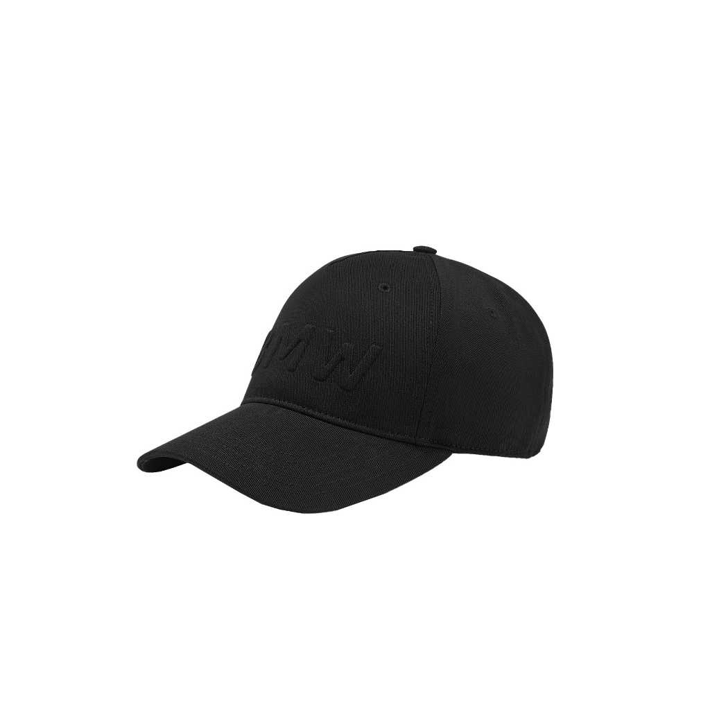 Genuine Baseball Cap Black Hat Adjustable Panel Cotton