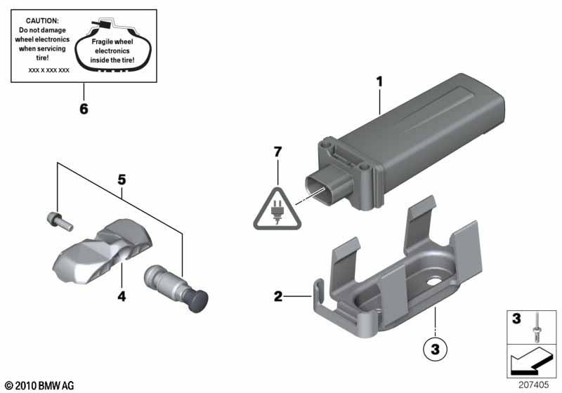 Genuine Expanding Rivet Replacement Fits R55 R55 LCI R60 R61 51481938725