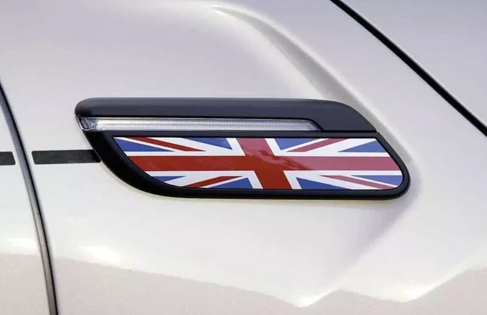 Genuine Side Panel Cover Trim Union Jack Fits F57 LCI F55 LCI 51135A1D9B2