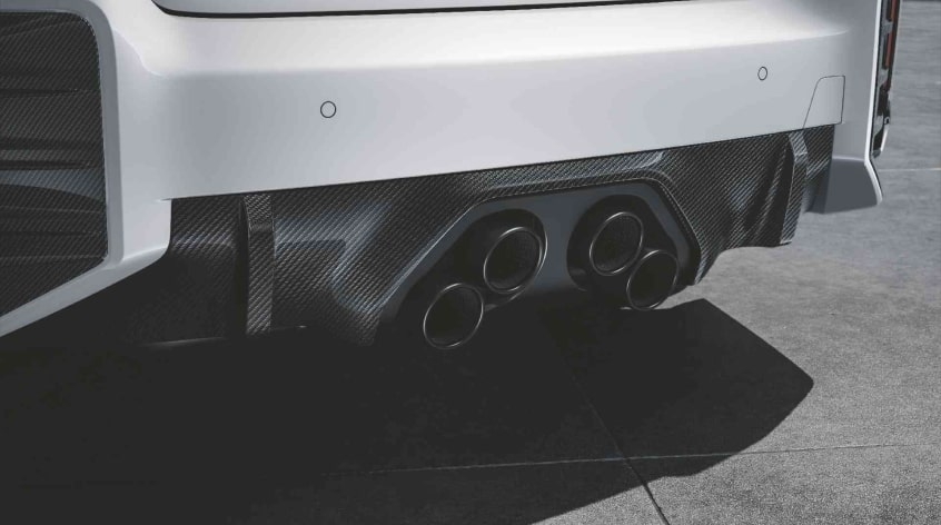 Genuine Titanium Tailpipe Trim Module Kit Exhaust Fits G87 18305A6A6A7