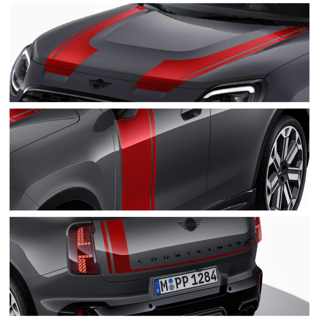 Genuine JCW Decal Pack Front Bonnet Rear Tailgate Side Fits U25 U25JCWDECAL