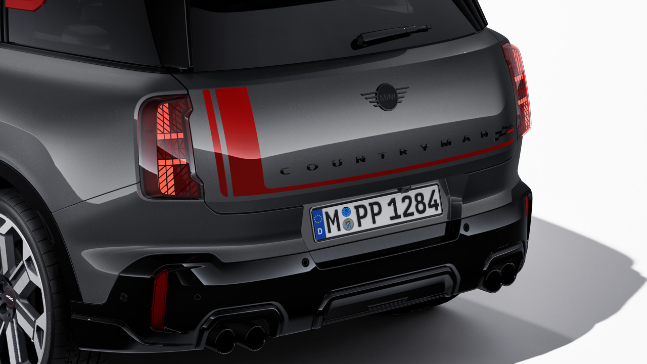 Genuine JCW Tailgate Adhesive Film Customised Fits U25 51145B3F095