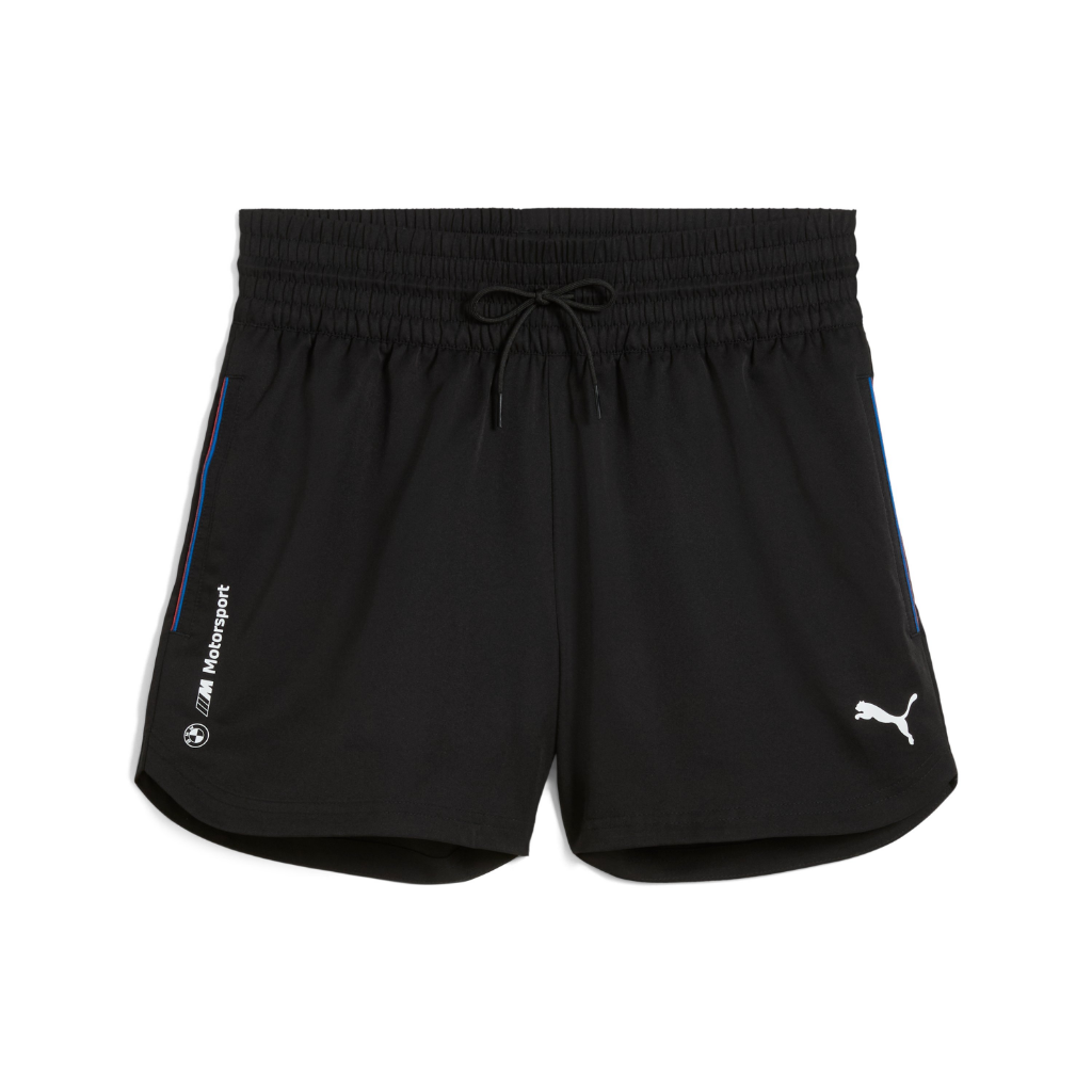 Genuine M Motorsport Woven Womens Ladies Shorts Black Bottoms Regular Fit