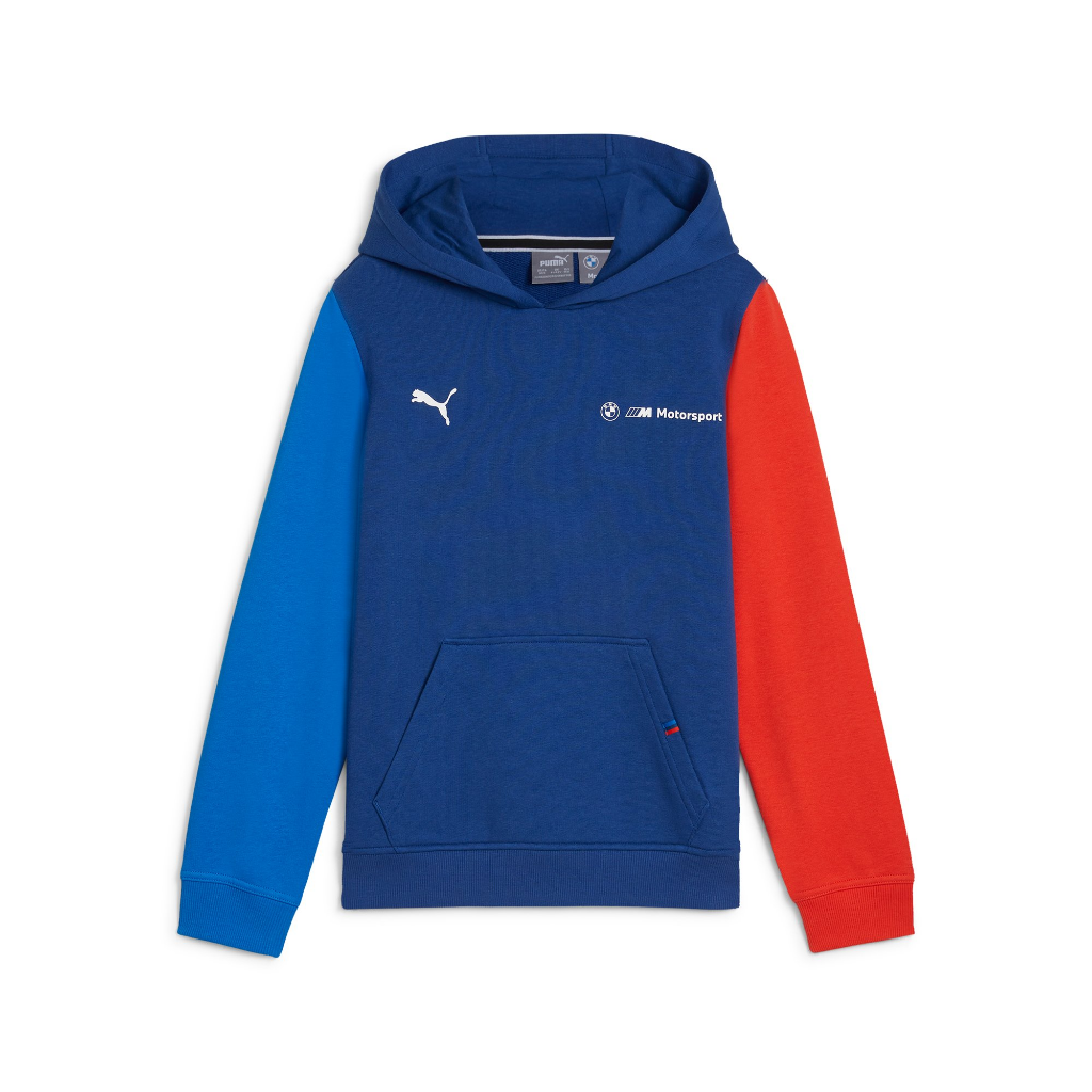 Genuine M Motorsport Childrens Kids Hoodie Blue Red Top Sweatshirt Regular