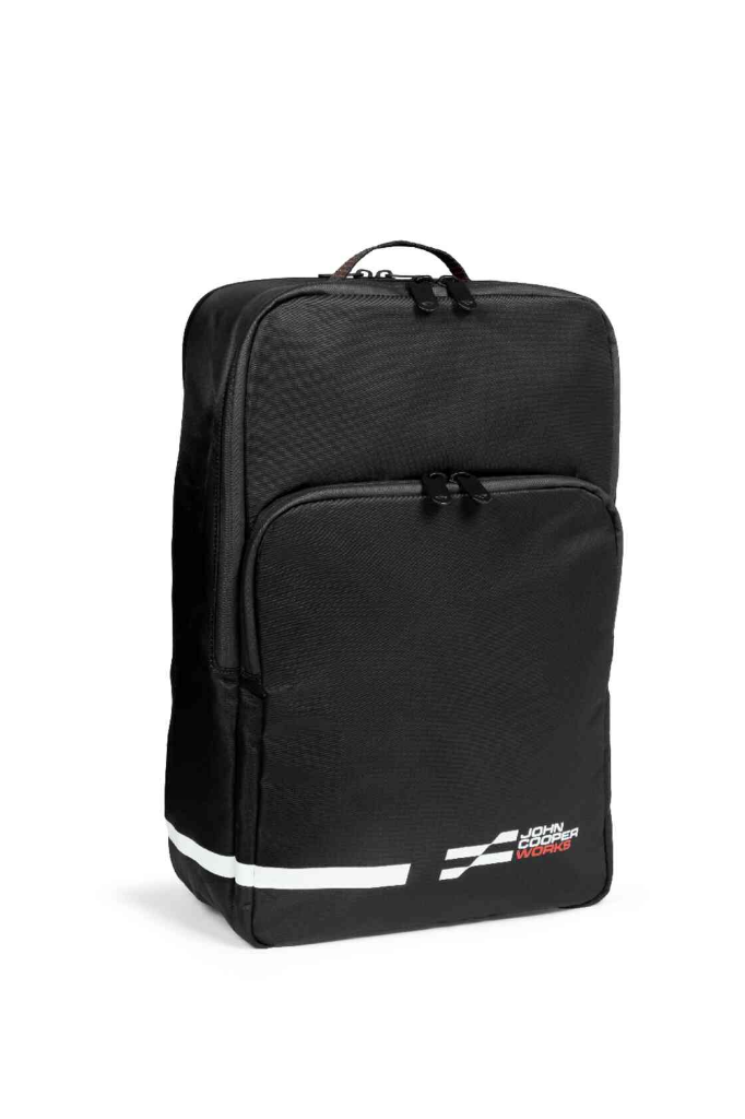 Genuine JCW Logo Backpack Black 20L Laptop Compartment 80225B54F31