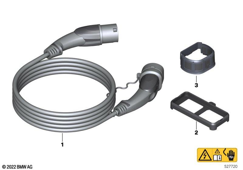 Genuine Standard Charging Cable Mode 3 7.4KW Fits F45 F45 LCI 61447926285