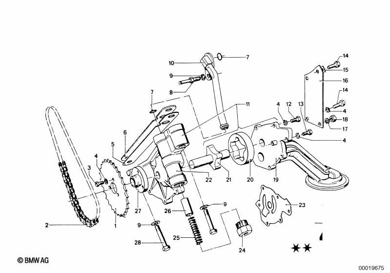 Genuine Engine Self-Locking Hex Nut view 2