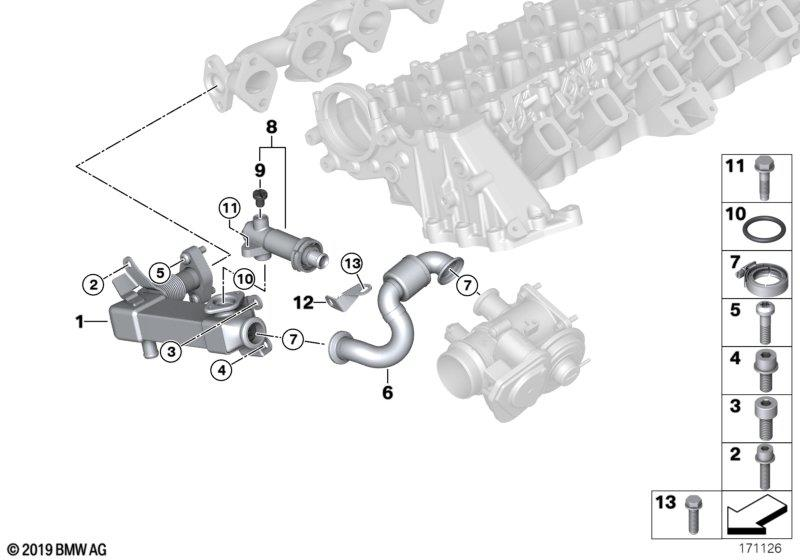 Genuine Engine EGR Cooling Thermostat view 2