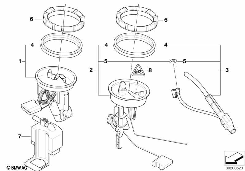 Genuine Left Fuel Level Sensor view 2