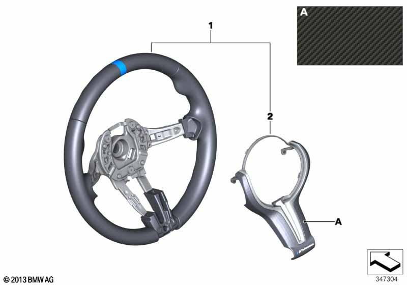 Genuine Steering Wheel 32 30 2 344 147 view 2