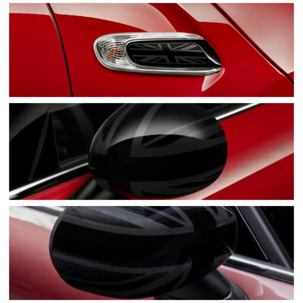 Genuine Mirror Covers Pack Door Wing Mirror Cap Trim F57MIRNJ2