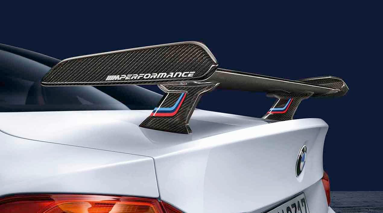 Genuine M Performance Rear Spoiler Carbon Throughflow Fits F32 51192450847