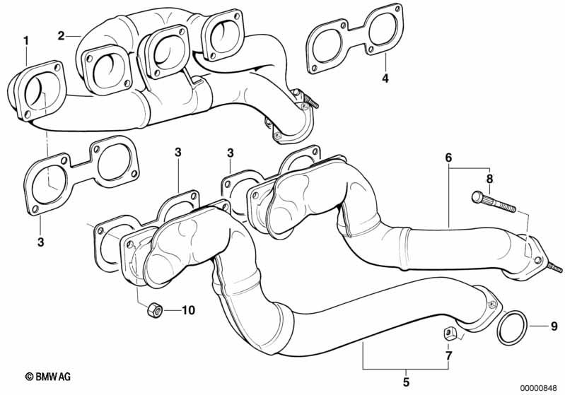 Genuine Exhaust Manifold