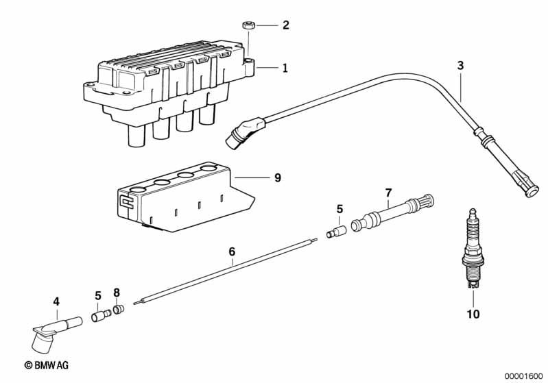 Genuine Ignition Wire/Lead/Cable