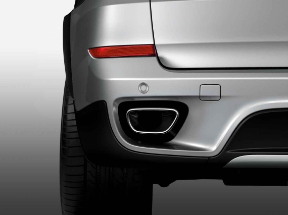 Genuine Rear Bumper Trim Covers Primed 51 12 2 167 733