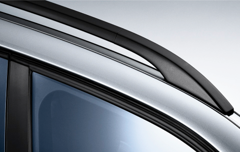 Genuine Roof Rack Rail System Base Moulding Right Black 51 13 3 401 694