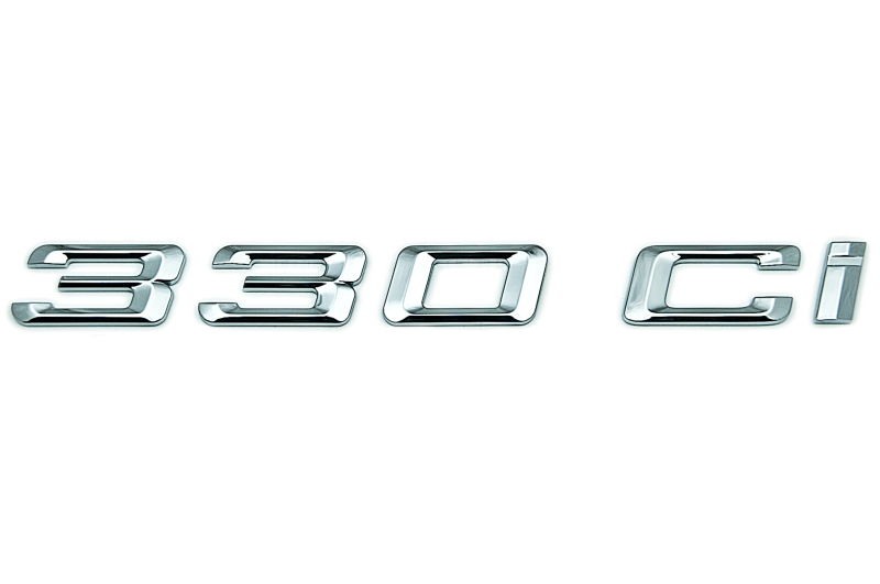 Genuine "330Ci" Self-Adhesive Sticker Badge Emblem 51 14 7 004 688