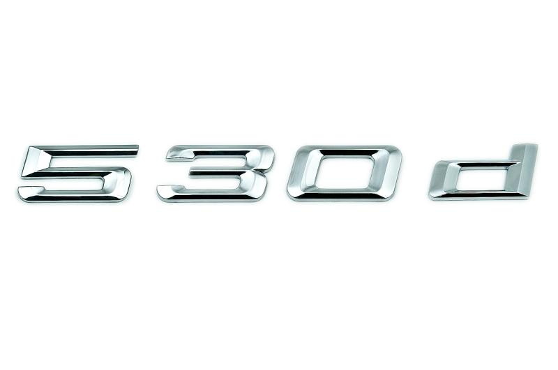Genuine "530d" Adhesive Sticker Badge Emblem 51 14 7 039 787