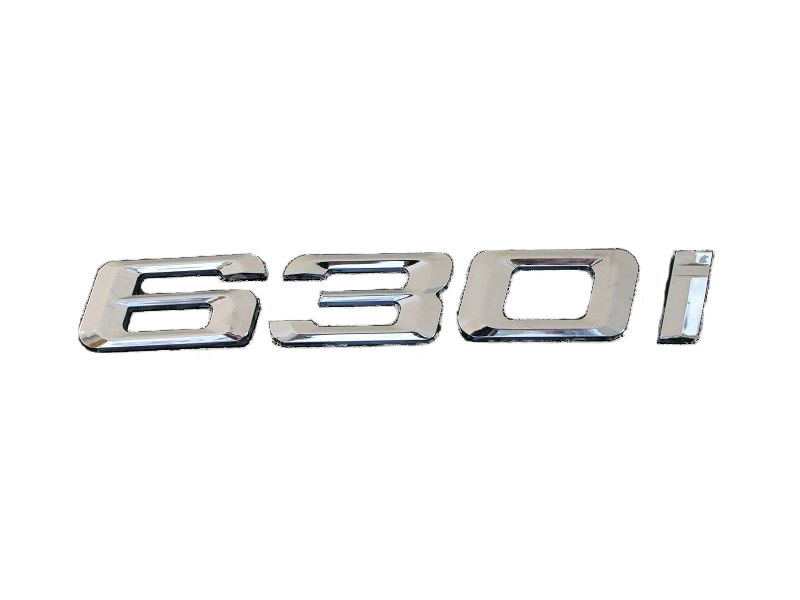 Genuine "630i" Self-Adhesive Sticker Badge Emblem Rear 51 14 7 163 792