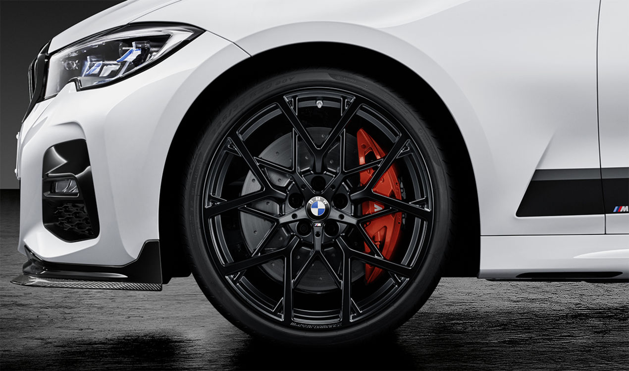 Genuine RDCi Wheel & Tyre Set Summer Matt Black M Performance 36 11 2 459 620