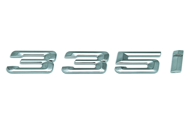 Genuine "335i" Adhesive Sticker Badge Emblem 51 14 7 166 218
