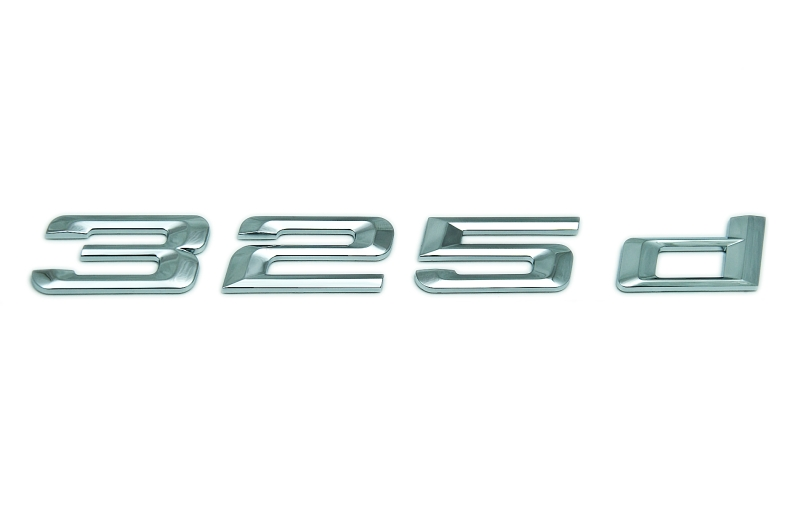 Genuine "325d" Adhesive Sticker Badge Emblem 51 14 7 183 145