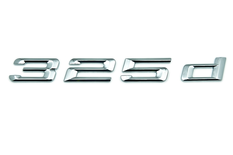 Genuine "325d" Self-Adhesive Sticker Badge Emblem 51 14 7 183 150