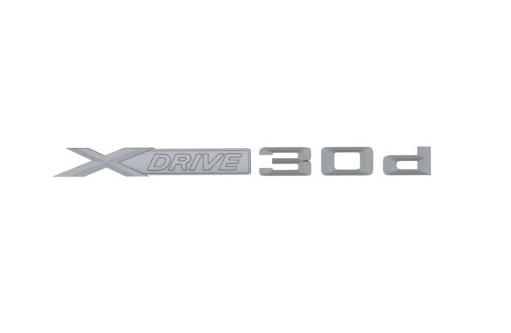 Genuine "xDrive 30d" Self-Adhesive Sticker Badge Emblem 51 14 7 362 491