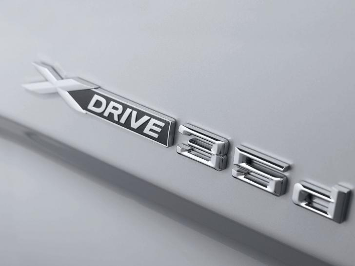 Genuine "xDrive 35d" Adhesive Badge Emblem 51 14 7 362 493