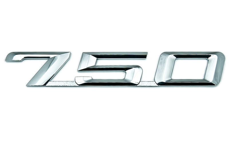 Genuine "750" Self-Adhesive Sticker Badge Emblem 51 14 8 136 272
