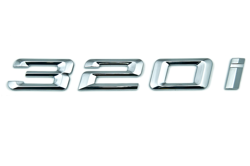Genuine "320i" Self-Adhesive Sticker Badge Emblem 51 14 8 195 153