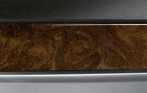 Genuine Centre Console Trim Strip Left Walnut Wood 51 16 6 969 535