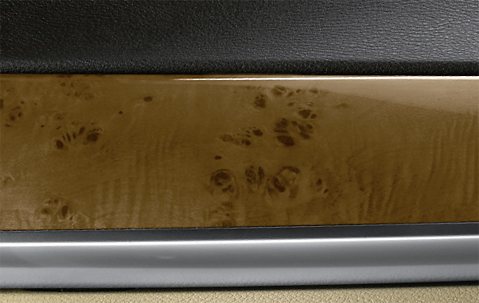Genuine Centre Console Trim Strip Left Poplar Wood 51 16 6 969 537