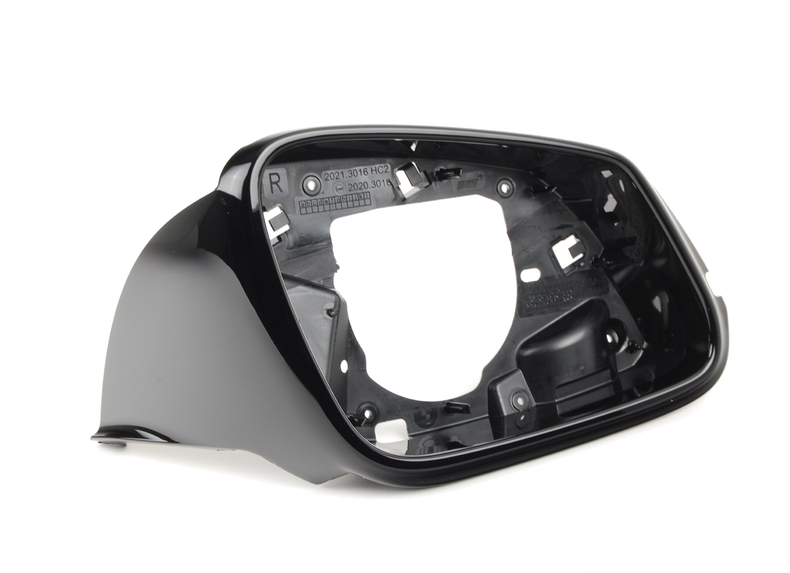 Genuine Right Driver Side OS Mirror Supporting Ring Bright Black 51 16 7 284 126