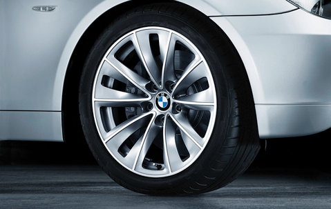 Genuine Alloy Wheel x1 18" Double-Spoke 247 Front 36 11 6 777 350