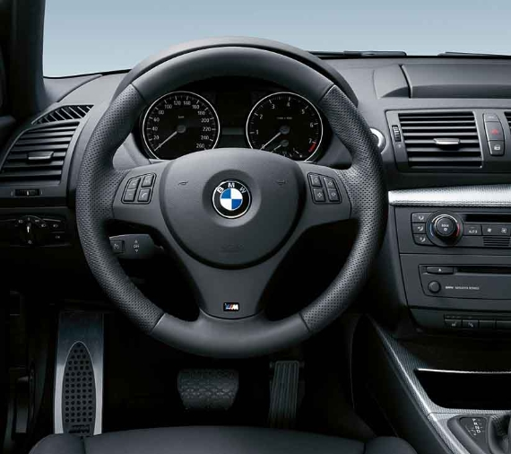 Genuine M Steering Wheel Cover Trim Black 32 30 7 845 527