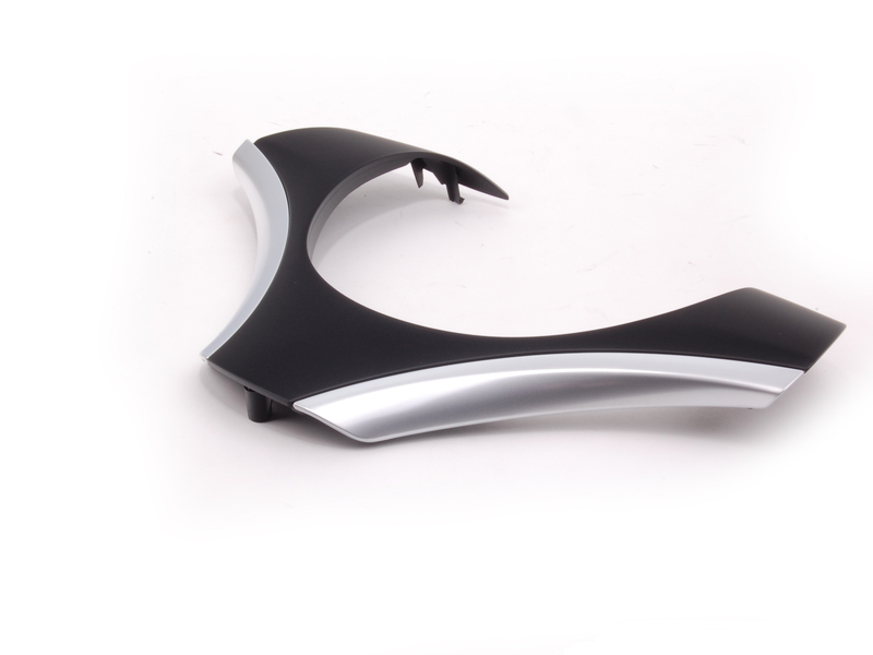 Genuine Sport Steering Wheel Cover Trim Black+Chrome 32 30 6 850 540