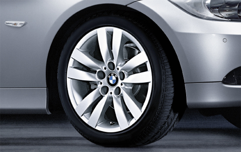 Genuine Alloy Wheel x1 17" Double-Spoke 161 Front 36 11 6 775 599