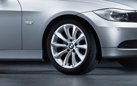 Genuine Alloy Wheel x1 17" Star-Spoke 340 Rear Rim 36 11 6 791 481