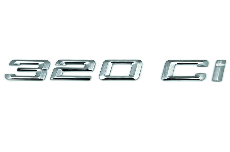 Genuine "320Ci" Self-Adhesive Sticker Badge Emblem 51 14 7 004 686