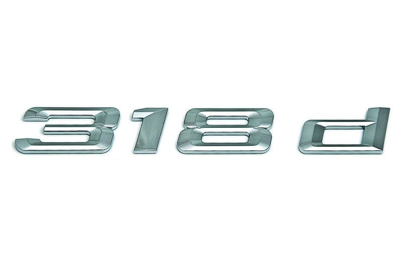 Genuine "318d" Self-Adhesive Sticker Badge Emblem 51 14 7 120 249