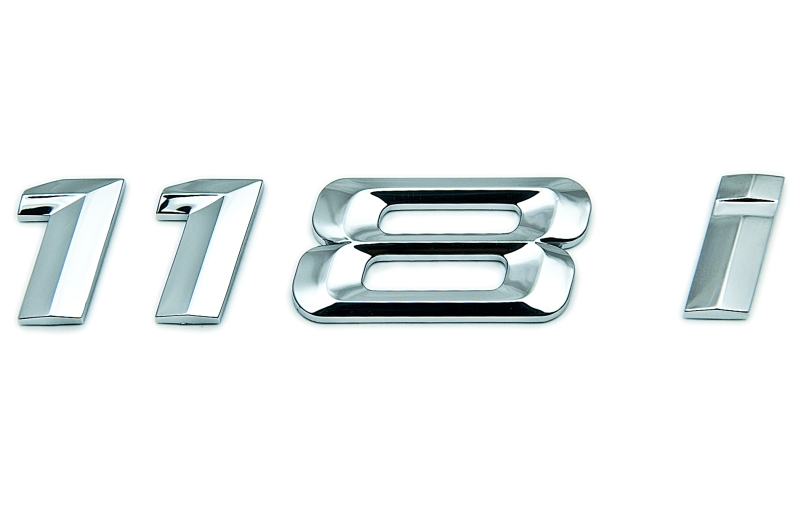 Genuine "118i" Self-Adhesive Badge Emblem 51 14 7 135 548
