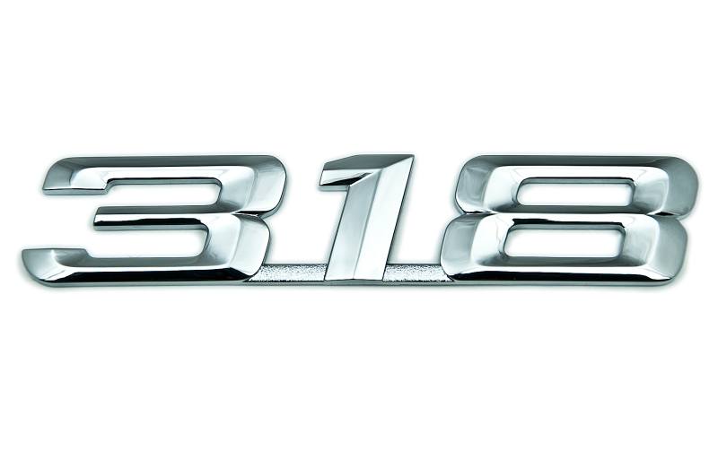 Genuine "318" Self-Adhesive Sticker Badge Emblem 51 14 1 960 222